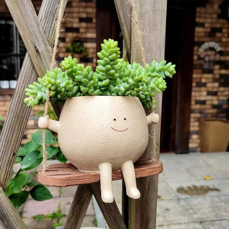Swing Face Planter Pot - Buy That Thang