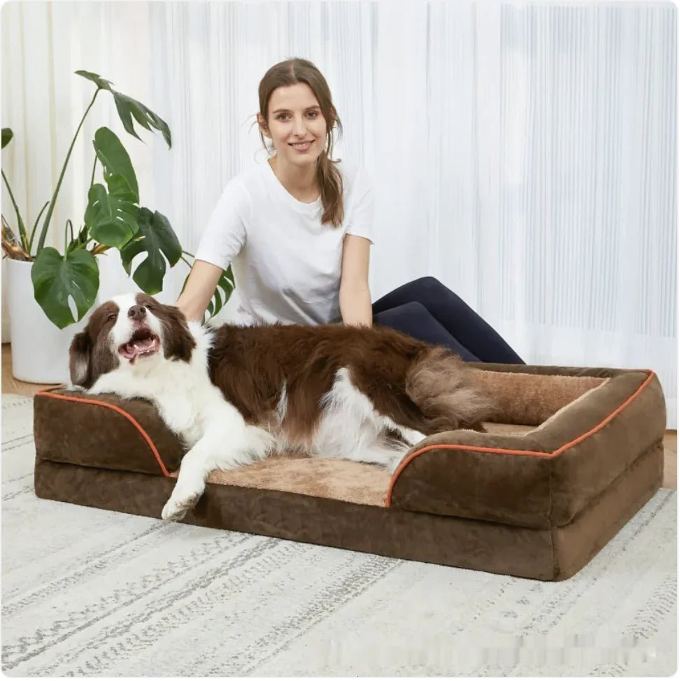 Removable & Washable U - Shaped Pet Sofa - Buy That Thang